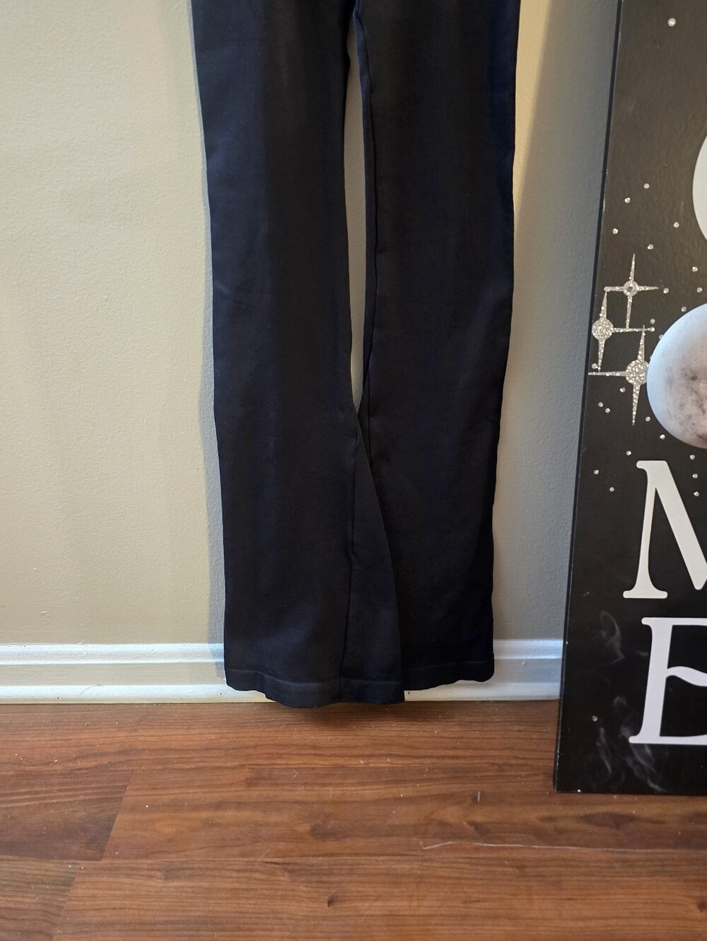 OQQ Black Sleeveless Flare Jumpsuit - Picture 5 of 6